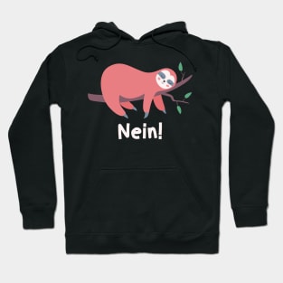 Cute Koala Funny German Sayings Nein Hoodie